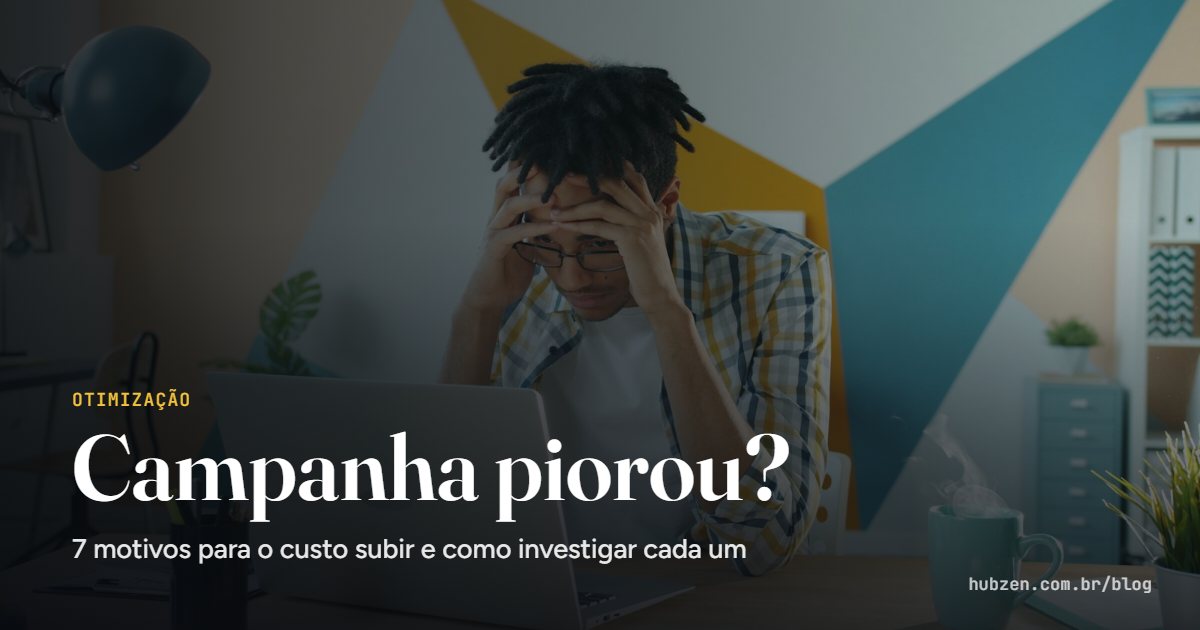 Campanha piorou?: 7 motivos para o custo subir e como investigar cada um