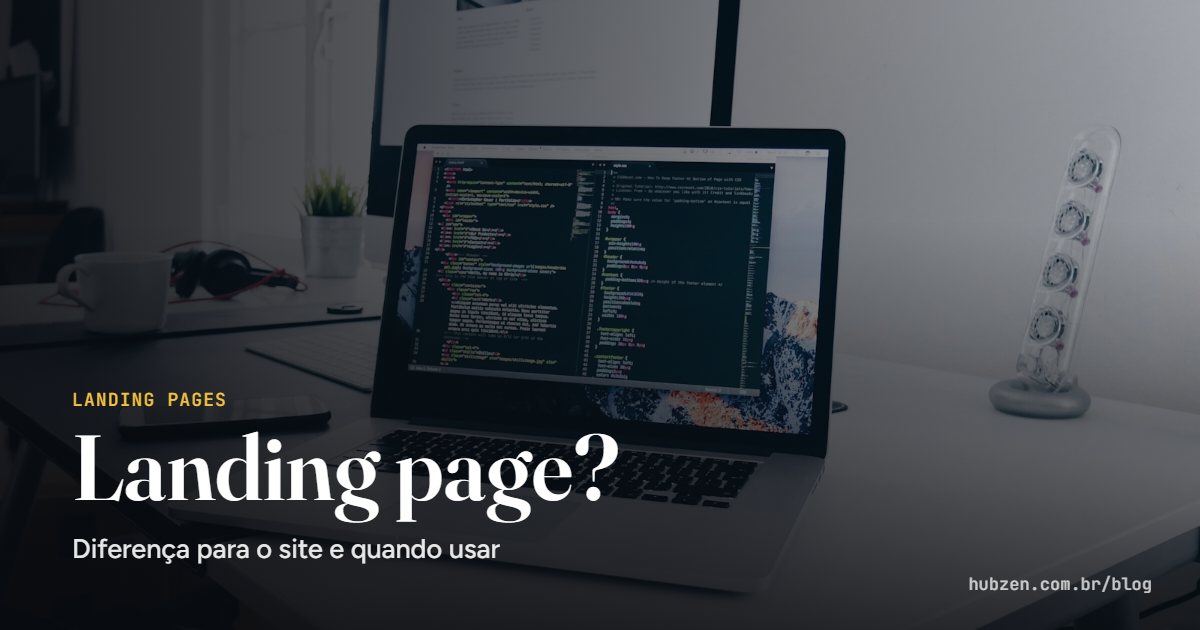 Landing page?: Diferença para o site e quando usar